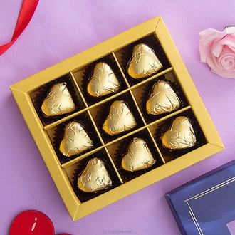 Anods Non Alcoholic Foil Heart 9 Pieces Assortment Box Buy Anods Cocoa Online for specialGifts