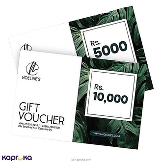 Noeline`s Gift Vouchers Buy NOELINE`S Online for specialGifts