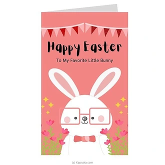 Happy easter to my favourite bunny greeting card Buy Greeting Cards Online for specialGifts