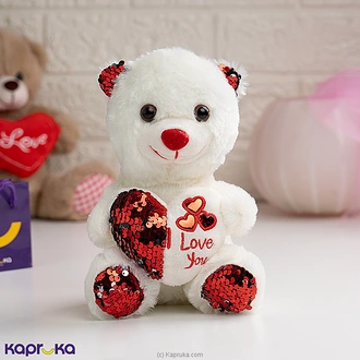 Snowy Sparkles Teddy Bear - 8 Inches Buy Best Sellers Online for specialGifts