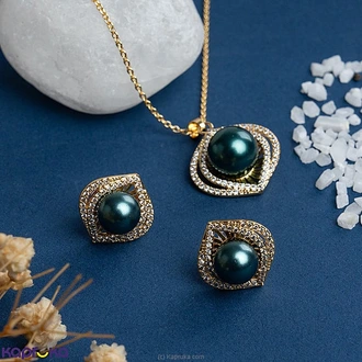 New Bird Nest Costume Jewelry Set For Women - Green Buy Jewellery Online for specialGifts