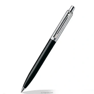 PEN SHEAFFER SENTINEL 321 BLACK BARREL BRUSHED CHROME + CHROME P  Online for none