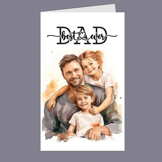 Best Dad Greeting Card with standard message Buy Greeting Cards Online for specialGifts