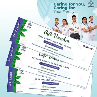 Ceymed Healthcare Services (pvt) Ltd. Gift Voucher  Online for none
