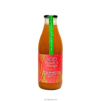 Sozo Peach And Mango Iced Tea 1L Buy Online Grocery Online for specialGifts