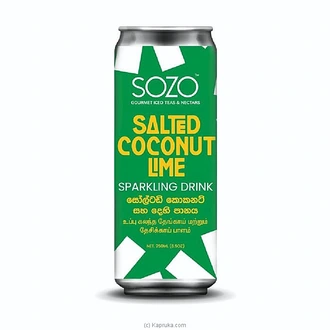 Sozo Salted Coconut And Lime Drink 330ml Buy Online Grocery Online for specialGifts