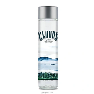 Sozo Clouds Mountain Spring Water 800ml - Glass Bottel Buy Online Grocery Online for specialGifts