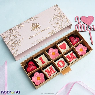 Java Mothers`s Day I Love MOM  Pink 10 Pcs Box Buy Java Online for specialGifts