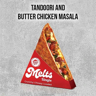 Tandoori  Butter Chicken Masala Melts Single Buy Pizza Hut Online for specialGifts