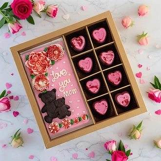 Teddy Love Mother's Day Chocolate Sleeve Box at Kapruka Online
