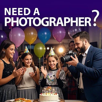 Kapruka Event Photography Service E Voucher  Online for none