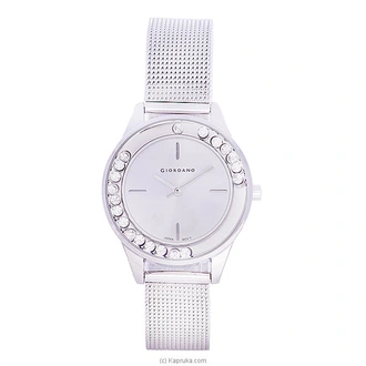 GIORDANO Analog Silver Watch For Women R4003 33  Online for none