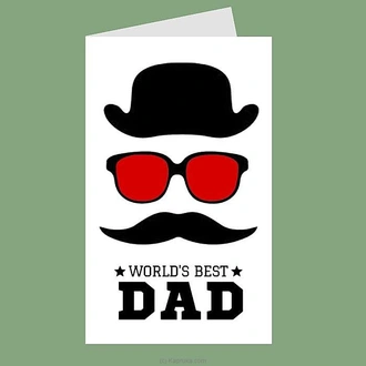 World`s Best Dad Greeting Card Buy Greeting Cards Online for specialGifts
