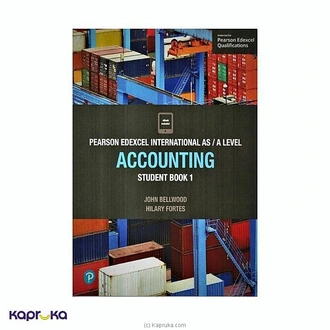 PEARSON EDEXCEL INTERNATIONAL AS/A LEVEL ACCOUNTING STUDENT BOOK 1 Buy M D Gunasena Online for specialGifts