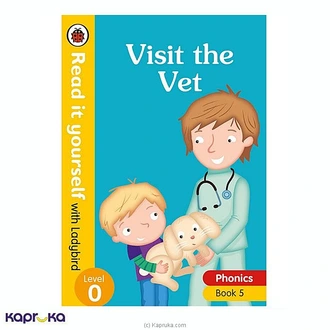 READ IT YOURSELF WITH LADYBIRD LEVEL 0 VISIT THE VET PHONICS STEP 5 Buy M D Gunasena Online for specialGifts