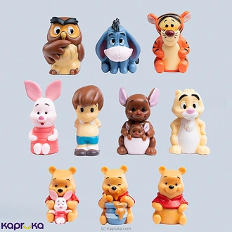 Winnie The Pooh Mini Figurine Collection - Set Of 10 Buy Childrens Toys Online for specialGifts