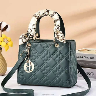Design Handheld PU Ladies Fashion Handbag With Detachable Sling  Online for none