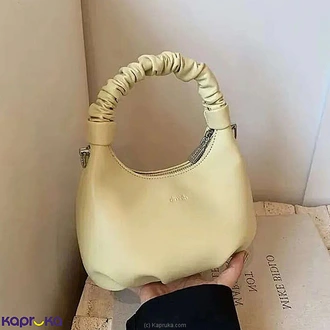 Anya Dumpling Pouch Cloud Bag Beige  Online for none