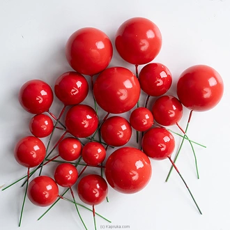 Cake Topper Red Balls Buy party Online for specialGifts