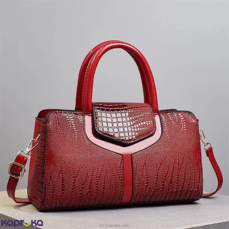 Rachel Top Handle Fashion Handbag With Adjustable Shoulder Strap Red Buy valentine Online for specialGifts