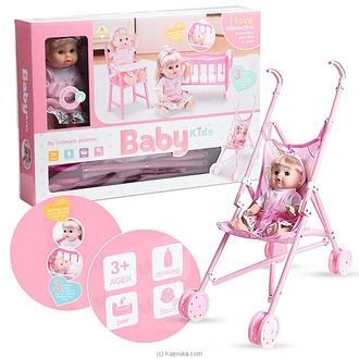 Baby Kids Interactive Doll Playset 3 In 1 Role Play Fun  Online for none