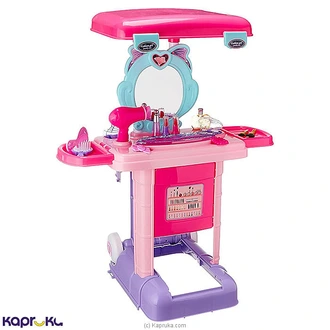 Children`s Makeup And Vanity Suitcase 4 In 1 Beauty Playset For Girls Buy Childrens Toys Online for specialGifts