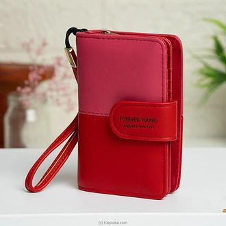 Women`s Short Wallet - Red Buy valentine Online for specialGifts