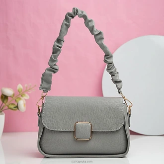 Lunara Twist Strap Handbag Ash  Online for none