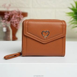 Women`s Short Wallet - Brown  Online for none