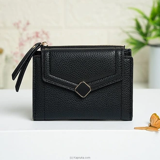 Stylish Black Short Wallet Buy mother Online for specialGifts