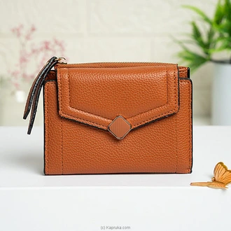 Stylish Brown Short Wallet Buy mother Online for specialGifts
