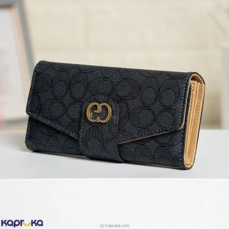 Calia Monogram Charm Clutch Wallet Black Buy Best Sellers Online for specialGifts