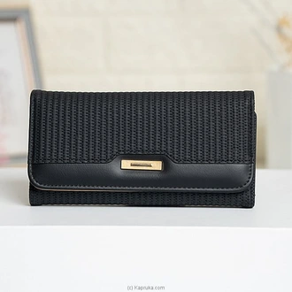 Aria Charm Trifold Wallet Black Buy Fashion | Handbags | Shoes | Wallets and More at Kapruka Online for specialGifts