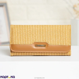 Aria Charm Trifold Wallet Brown Buy lover Online for specialGifts