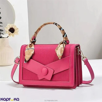 Melina Stripes Design Handheld PU Ladies Fashion Handbag With De  Online for none