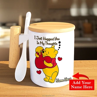 Personalized Winnie The Pooh ``Hugs In My Thoughts`` Mug Buy personalized gifts Online for specialGifts