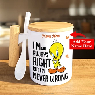 Personalized Tweety Bird ``always Right, Never Wrong`` Mug  Online for none