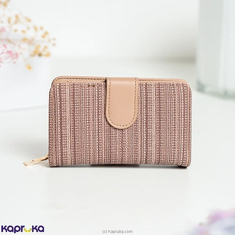 Woven Elegance Wallet Brown Buy Fashion | Handbags | Shoes | Wallets and More at Kapruka Online for specialGifts