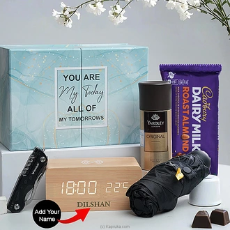 ``You Mean The World To Me`` Personalized Gift Set For Him Buy personalized gifts Online for specialGifts