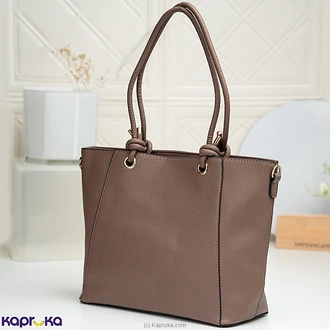 Easy Tide Shoulder Tote Handbag Khaki Buy Fashion | Handbags | Shoes | Wallets and More at Kapruka Online for specialGifts