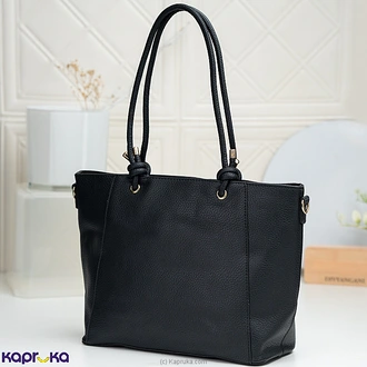 Easy Tide Shoulder Tote Handbag Black  Online for none