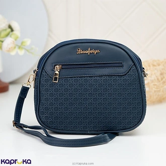 Blush Charm Textured Crossbody Bag Blue Buy Fashion | Handbags | Shoes | Wallets and More at Kapruka Online for specialGifts