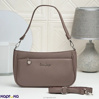 Multi-Zip Shoulder Bag Coffee Brown Buy Fashion | Handbags | Shoes | Wallets and More at Kapruka Online for specialGifts