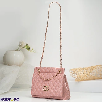 Nova Quilted Crossbody Elegant Handbag Pink Buy Fashion | Handbags | Shoes | Wallets and More at Kapruka Online for specialGifts
