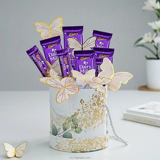 Butterfly Bliss Chocolate Bouquet With Cadbury Chocolates  Online for none