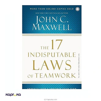The 17 Indisputable Law Of Teamwork Buy M D Gunasena Online for specialGifts