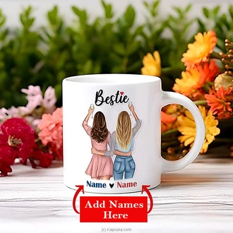 ``bestie`` Personalized Mug  Online for none