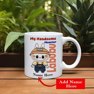 ``My Handsome Monster`` Personalized LABUBU Mug Buy personalized gifts Online for specialGifts