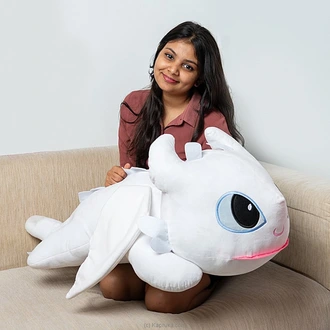 Light Fury Plush -100 Cm Dragon Cuddle Toy  Online for none