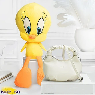 Tweety Trend Gift Set With Bag And Plush Toy  Online for none